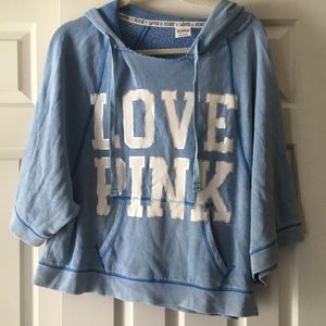 PINK VS  HOODED SWEATSHIRT